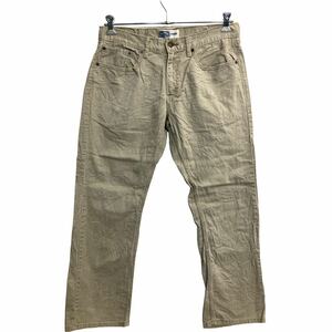 Levi's ロングパンツ W32 リーバイス ストレート ベージュ コットン 古着卸 アメリカ仕入 2311-958