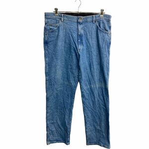 Wrangler デニムパンツ W40 ラングラー レギュラーフィット ビッグサイズ ブルー 古着卸 アメリカ仕入 2311-305