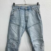 G-STAR RAW デニムパンツ W31 ジースター ボタンフライ ライトブルー コットン 古着卸 アメリカ仕入 2311-746_画像2