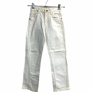 Wrangler Denim брюки W26 Levi's женский тонкий белый хлопок Mexico производства б/у одежда . America скупка 2311-944