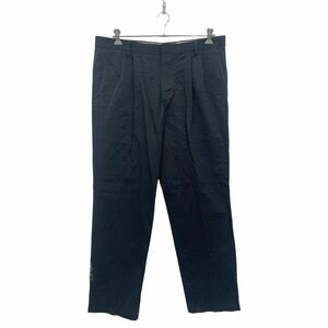 DOCKERS スラックスパンツ W38 ドッカーズ ブラック ビッグサイズ コットン 古着卸 アメリカ仕入 2311-763