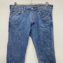 Levi's 505 デニムパンツ W36 リーバイス コットン ビックサイズ メキシコ製 ブルー 古着卸 アメリカ仕入 2311-1177_画像2