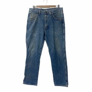 Wrangler デニムパンツ W34 ラングラー コットン メキシコ製 青 古着卸 アメリカ仕入 2311-814