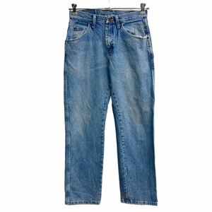 Wrangler デニムパンツ W30 ラングラー レギュラーフィット ライトブルー コットン メキシコ製 古着卸 アメリカ仕入 2311-1284