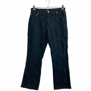 Levi's 550 デニムパンツ W34 リーバイス レディース リラックスブーツカット ブラック 古着卸 アメリカ仕入 2311-700