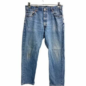 Levi's 505 デニムパンツ W36 リーバイス レギュラーフィット ビッグサイズ ブルー コットン メキシコ製 古着卸 アメリカ仕入 2311-981