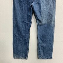 Wrangler デニムパンツ W42 ラングラー リラックスフィット ビッグサイズ インディゴ コットン 古着卸 アメリカ仕入 2312-540_画像7