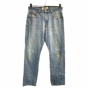 Levi's 505 デニムパンツ W33 リーバイス レギュラーフィット ライトブルー コットン 古着卸 アメリカ仕入 2312-802