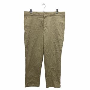 Dickies рабочие брюки W44 Dickies 874 оригинал Fit большой размер бежевый б/у одежда . America скупка 2312-285