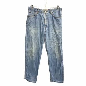 Levi's 550 デニムパンツ W36 リーバイス リラックスフィット ビッグサイズ ライトブルー コットン メキシコ 古着卸 アメリカ仕入 2312-198