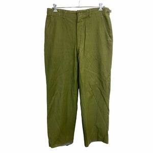  military pants W36 wool tiger u The -M1951 big size wool olive green old clothes . America buying up 2312-335
