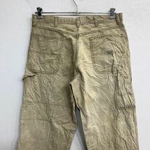 Wrangler ワークパンツ W34 ラングラー ペインターパンツ ベージュ コットン メキシコ製 古着卸 アメリカ仕入 2312-1023_画像8