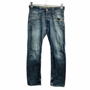 G-STAR RAW デニムパンツ W30 ジースター ボタンフライ インディゴ コットン 古着卸 アメリカ仕入 2312-270