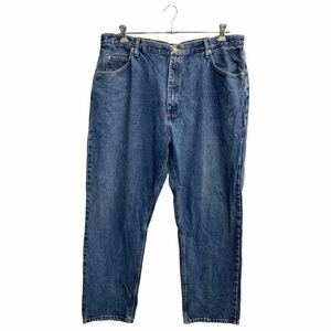 Wrangler デニムパンツ W42 ラングラー ビッグサイズ インディゴ コットン メキシコ製 古着卸 アメリカ仕入 2312-651