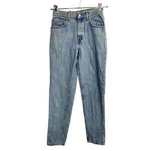 Levi's 550 デニムパンツ W27 リーバイス レディース リラックスフィット ライトブルー USA製 古着卸 アメリカ仕入 2312-219