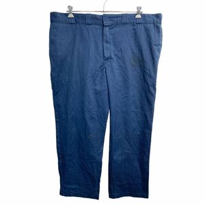 Dickies 874 ワークパンツ W46 ディッキーズ オリジナルフィット ビッグサイズ ネイビー 古着卸 アメリカ仕入 2312-1028