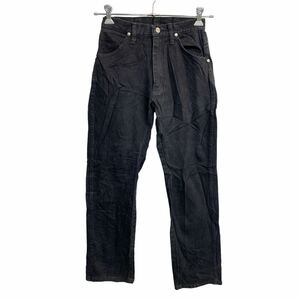 Wrangler длинные брюки W27 Wrangler женский 14MWZ черный Mexico производства б/у одежда . America скупка 2312-236