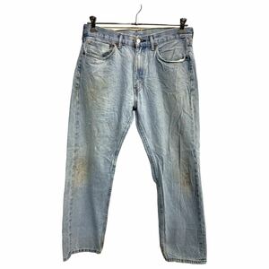 Levi's 505 デニムパンツ W34 リーバイス レギュラーフィット ライトブルー コットン メキシコ製 古着卸 アメリカ仕入 2312-800