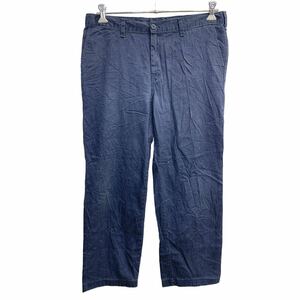 Dickies ワークパンツW36 ディッキーズ ジュニアサイズ ビッグサイズ ネイビー 古着卸 アメリカ仕入 2312-1126