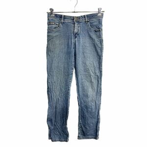 Lee Denim брюки W30 Lee женский голубой IDEAL Zip б/у одежда . America скупка 2312-315