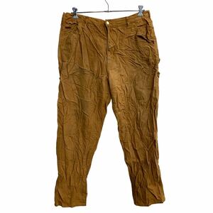 RASCO FR рабочие брюки W38 painter's pants большой размер Brown хлопок б/у одежда . America скупка 2312-1031