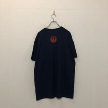 中古 RUGER 半袖 ロゴ Tシャツ XL ルガー ネイビー レッド ビッグサイズ バックプリント 古着卸 アメリカ仕入 a604-5333_画像4