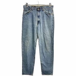 Levi's 555 デニムパンツ W36 リーバイス リラックスフィット ビッグサイズ ライトブルー コットン USA製 古着卸 アメリカ仕入 2401-133