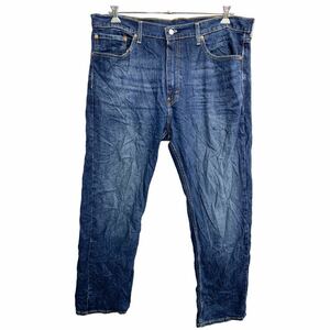 Levi's 505 デニムパンツ W40 リーバイス レギュラーフィット ビッグサイズ インディゴ 古着卸 アメリカ仕入 2401-452