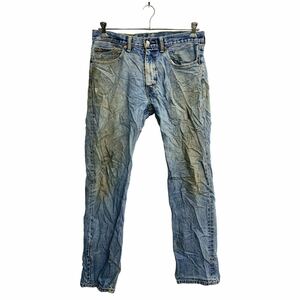 Levi's 505 デニムパンツ W33 リーバイス レギュラーフィット ブルー 古着卸 アメリカ仕入 2401-920