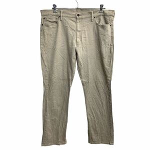 Levi's 511 デニムパンツ W42 リーバイス スリムフィット ビッグサイズ ベージュ 古着卸 アメリカ仕入 2401-33