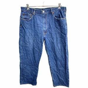 Levi's 550 デニムパンツ W40 リーバイス リラックスフィット ビッグサイズ インディゴ コットン 古着卸 アメリカ仕入 2401-415