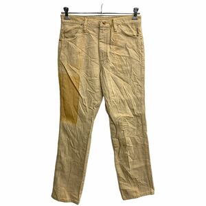 Wrangler カウボーイ ロングパンツ W31 ラングラー 936TAN ベージュ コットン メキシコ製 古着卸 アメリカ仕入 2401-392