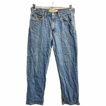 Levi's 550 デニムパンツ W33 リーバイス リラックスフィット ブルー コットン 古着卸 アメリカ仕入 2401-409_画像1