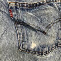 Levi's 501 デニムパンツ W30 リーバイス ボタンフライ ライトブルー コットン 古着卸 アメリカ仕入 2401-647_画像8