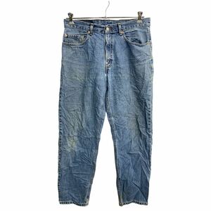 Levi's 550 デニムパンツ W34 リーバイス リラックスフィット ライトブルー コットン メキシコ製 古着卸 アメリカ仕入 2401-876