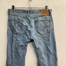 Levi's 505 デニムパンツ W34 リーバイス ストレートフィット ライトブルー コットン メキシコ製 古着卸 アメリカ仕入 2401-744_画像7