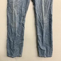 Levi's 505 デニムパンツ W34 リーバイス ストレートフィット ライトブルー コットン メキシコ製 古着卸 アメリカ仕入 2401-744_画像3