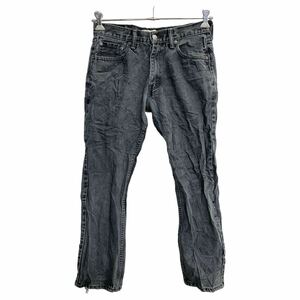 Levi's 505 デニムパンツ W30 リーバイス ストレートフィット ブラック コットン 古着卸 アメリカ仕入 2401-865