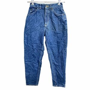 Lee デニムパンツ W26 リー レディース コットン インディゴ USA製 古着卸 アメリカ仕入 2401-659