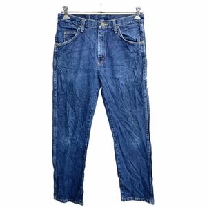 Wrangler デニムパンツ W32 ラングラー ブルー コットン メキシコ製 古着卸 アメリカ仕入 2401-565