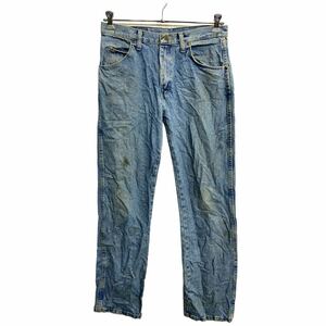 Wrangler デニムパンツ W31 ラングラー レギュラーフィット ブルー コットン メキシコ製 古着卸 アメリカ仕入 2404-249