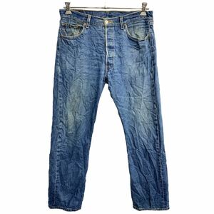 Levi's 501 デニムパンツ W35 リーバイス ボタンフライ ブルー コットン 古着卸 アメリカ仕入 2404-228