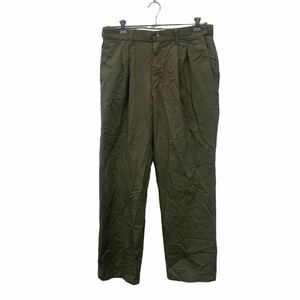 Dickies ワークパンツ チノパンツ W34 ディッキーズ カーキ 古着卸 アメリカ仕入 2404-328