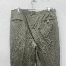 TOMMY HILFIGER チノパンツ W38 トミーヒルフィガー ビッグサイズ カーキ 古着卸 アメリカ仕入 2404-321_画像5