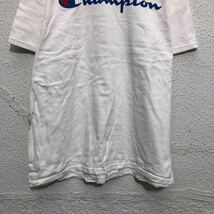 Champion 半袖 ロゴ Tシャツ チャンピオン XL~ ホワイト プリント ビッグサイズ クルーネック 古着卸 アメリカ仕入 a604-5500_画像3