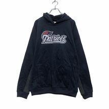 TEAM Apparel NFL ロゴ スウェット パーカー XL ネイビー チーム アパレル 裏起毛 フーディー ポケット 古着卸 アメリカ仕入 a510-5531_画像1