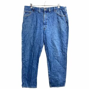 Carhartt デニムパンツ W44 カーハート リラックスフィット ビッグサイズ ブルー コットン 古着卸 アメリカ仕入 2404-331