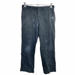 Dickies 874 ワークパンツ W34 ディッキーズ オリジナルフィット ブラック 古着卸 アメリカ仕入 2404-362