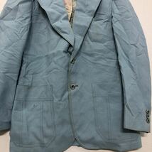 テーラード ジャケット XL～ ブルー 水色 ブレザー 古着卸 アメリカ仕入 a511-5824_画像4