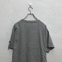 Champion 半袖 プリント Tシャツ Mチャンピオン グレー レッド クルーネック 古着卸 アメリカ仕入 a604-5716_画像6